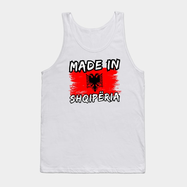 Albanian Tank Top by footballomatic